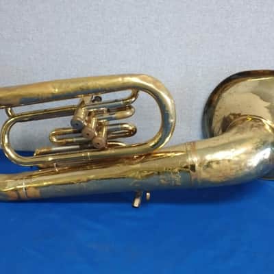 Vintage Late 60s-Early 70s Getzen KB Series Baritone Horn 11" Bell Made in USA image 3