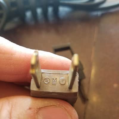 me one (1) 117V Power Cord Electric Cable cut Vintage non-polarized black, grey, brown 1940s-1960s image 6