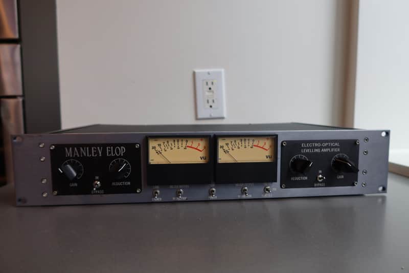Manley Labs ELOP Dual Channel Electro-Optical Leveling Amplifier / Compressor 2000s - Purple image 1
