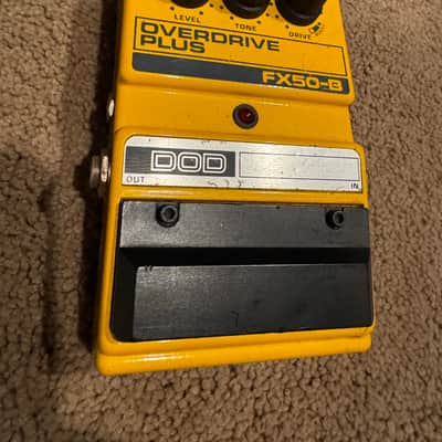 Vintage DOD FX50-B Overdrive Plus Effect Pedal Good condition! image 4