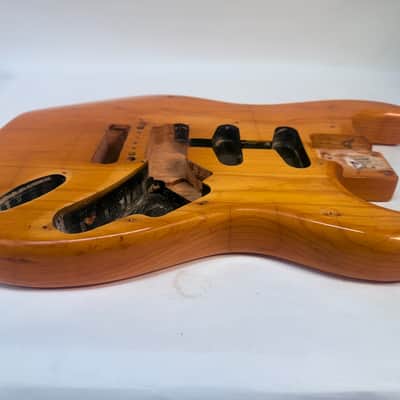 Fender Stratocaster •  US • 1982 • E Serial Number • HB Route, Floyd Route • Natural Finish image 5
