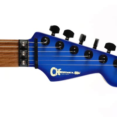 Charvel Pro-Mod Plus So-Cal Style 1 HH FR CM Electric Guitar Blue Burst image 7