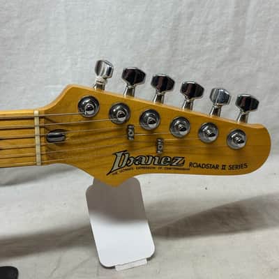 Ibanez Roadstar II Series SSS Guitar with Case - MIJ Made In Japan 1982 - White image 7