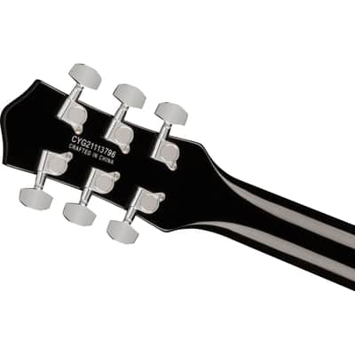 Gretsch G5222 Electromatic Double Jet BT V-Stoptail Black - Double Cut Models image 6
