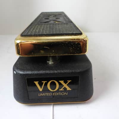 Rare Vox V847 Wah Limited Edition Gold Plated Effects Pedal Free USA Shipping image 1