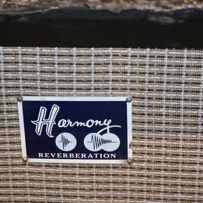 Rare 1960s Harmony H311 Reverberation Tube Amp - Works Great - No Tariffs image 2