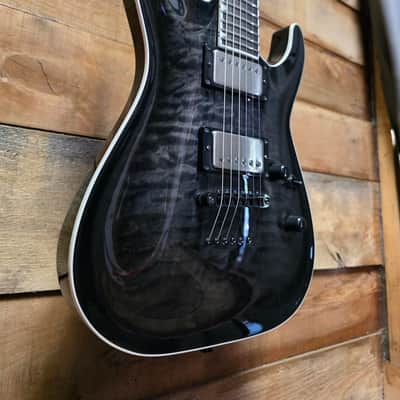 ESP E-II HORIZON NT-II (Pre-Owned) - See-Thru Black Sunburst w/ Hard Case image 1
