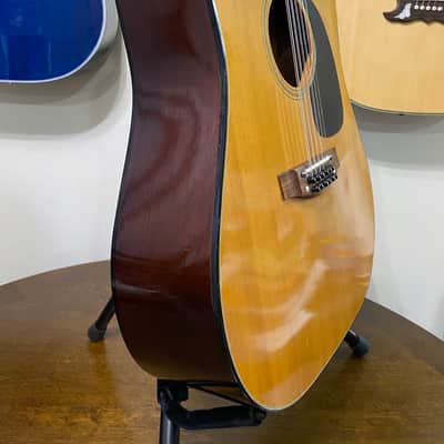 Takamine F385 Vintage Acoustic 12-String Guitar MIJ Japan 1978 Natural image 7