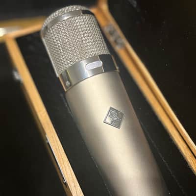Golden Age Premier GA-47 Large Diaphragm Switchable Pattern Tube Condenser Microphone 2018 - 2020 - Nickel image 2