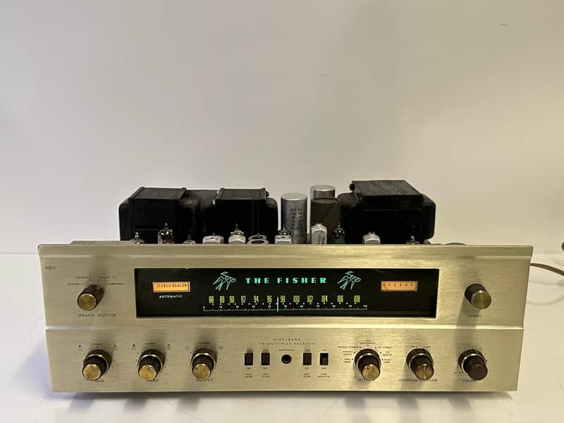 Vintage The Fisher 500C FM Tube Stereo Receiver image 1