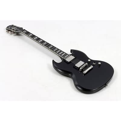 Epiphone SG Prophecy Electric Guitar Regular Aged Jet Black Metallic image 1