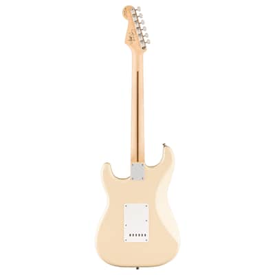 Used Fender Jimmie Vaughan Tex-Mex Strat - Olympic White w/ Maple FB image 8