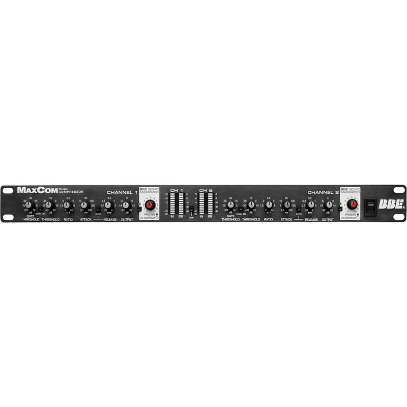 BBE MaxCom Dual-Channel Compressor/Limiter/Gate w/ Sonic Maximizer Bild 1