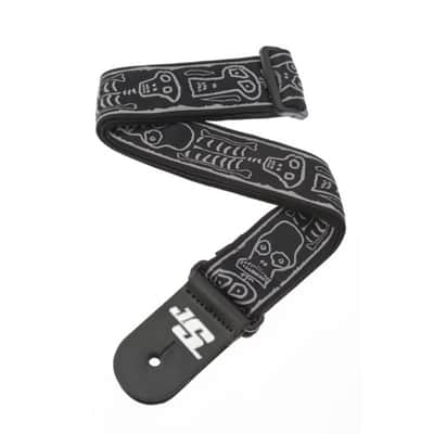 Planet Waves #50JS01 - 50mm Joe Satriani Strap, Skull 'n Bones image 1
