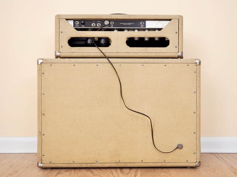 Fender Bandmaster 6G7-A 40-Watt 1x12" Piggyback Guitar Amp 1961 image 3