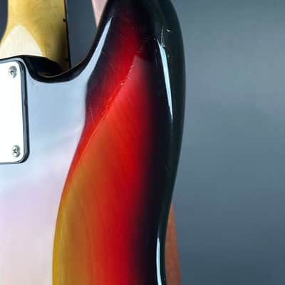 Vintage 1974 Fender Mustang 3 Color Sunburst w/OHSC TSU21018 image 19
