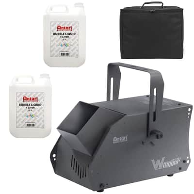 Antari Master W-101 Bubble Machine Wireless Remote Control w Fluid & Case Pack image 1