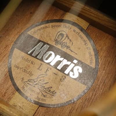 Rare Vintage 1980's made Morris LF-3 Medium 632mm Scale Made in Japan image 12