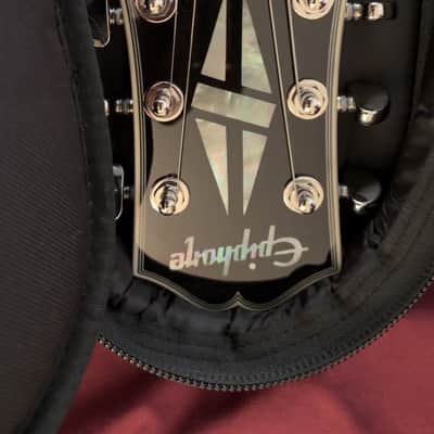 Epiphone Les Paul Custom 2015- present - Silver burst image 4