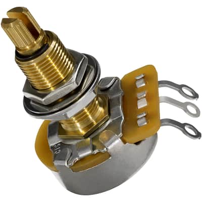 DiMarzio EP1201L 500K Long Shaft Custom Audio Taper Potentiometer