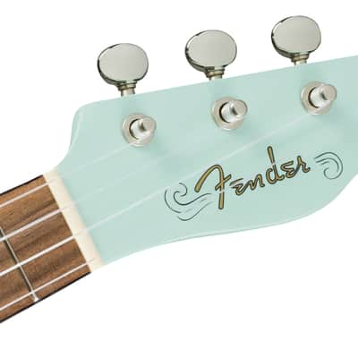 Fender Venice Soprano Uke, Walnut Fingerboard, Daphne Blue image 5