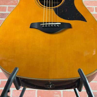 Yamaha AC5M ARE Concert Cutaway Acoustic-electric Guitar - Vintage Natural image 7