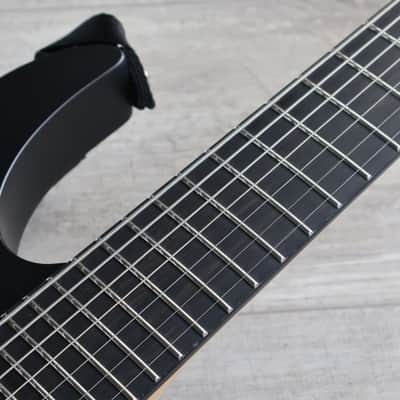2021 Ibanez RGIXL7 7-String Electric Guitar w/Evertune + Fishman (Black) image 7