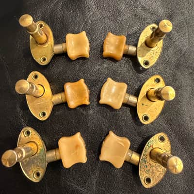 Epiphone Kolb Tuners and bushings 1950’s Gold image 2