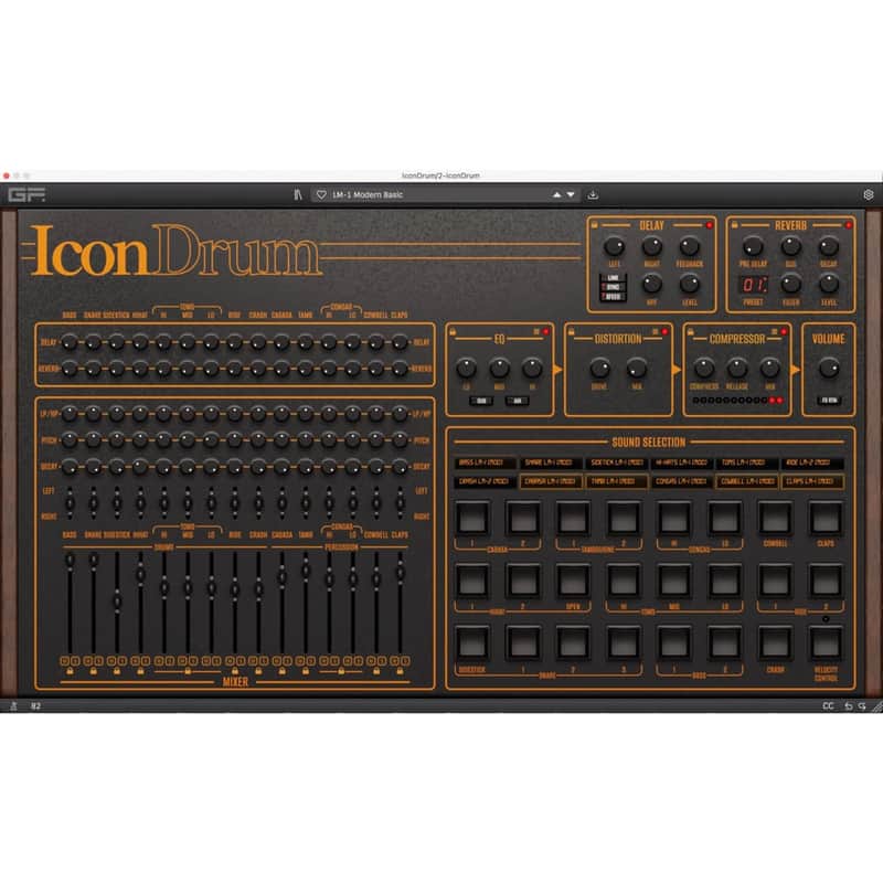 GForce IconDrum Virtual Instrument image 1