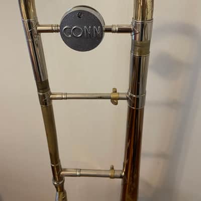 Conn 8H 1960s Worn Lacquer, Silver Plated Valve Wrap image 9