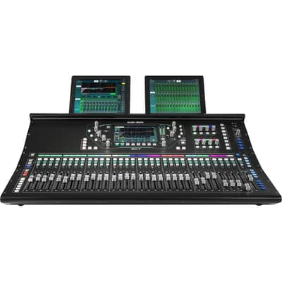 Allen & Heath SQ-7 48-Channel Digital Mixer with Detachable Tablet Shelf and Dust Cover image 5