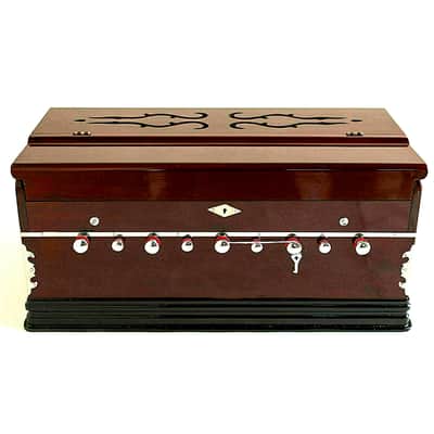 Harmonium 9 Stopper Chudidaar Indian Style Best Bellow 42 Key Two Reed Bass-Male image 5