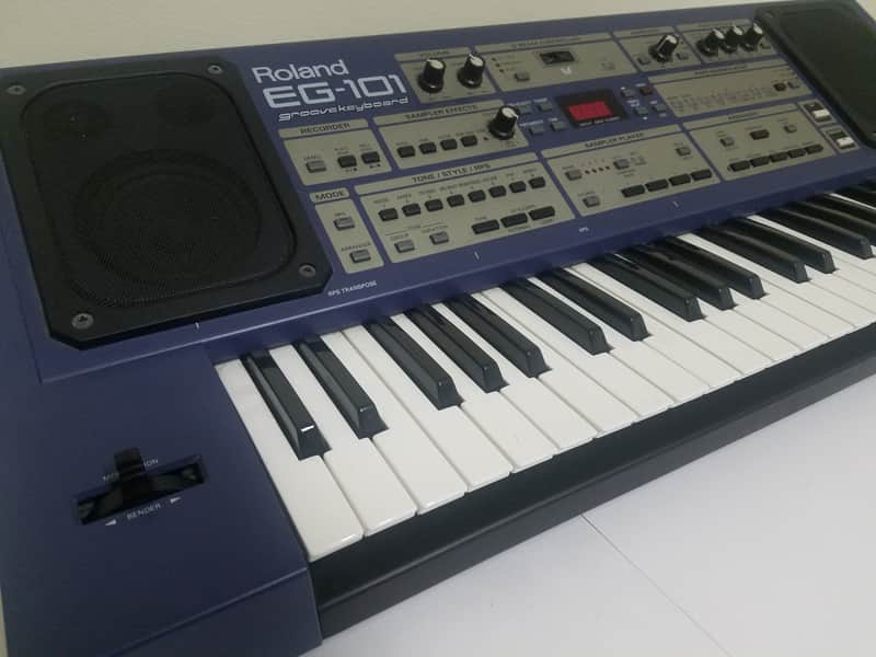 Roland EG-101 Blue Groove Keyboard Workstation 49 Key Synthesizer