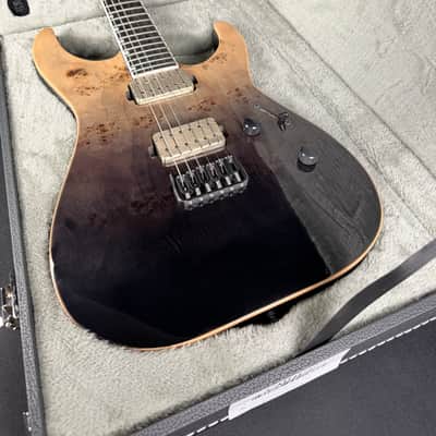 ESP E-II M-II Hardtail w/Case - Black Natural Fade image 2