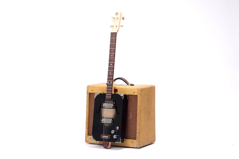Drummond & Hammett Black Jack 2020 Cigar Box Guitar image 1