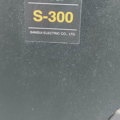Pair of Vintage Sansui S-300 3-Way Home Stereo Speakers image 10