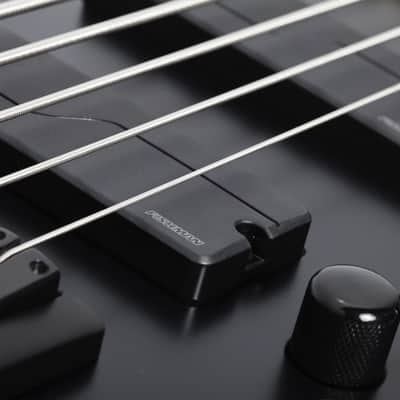 Schecter SLS Evil Twin-5 Bass Guitar - Satin Black (B-Stock) image 10