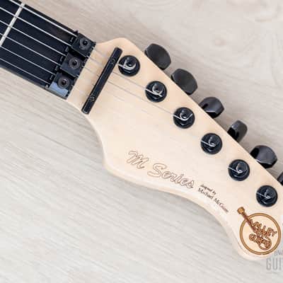 1989 Valley Arts M Series Standard 2 Vintage SSH Superstrat Blonde w/ Interlock Neck, EMG & Floyd Rose image 4