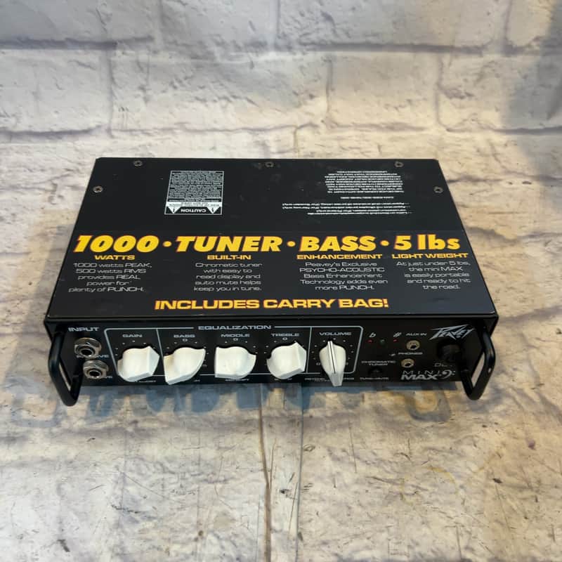 Peavey Mini Max Bass Amp Head imagen 1