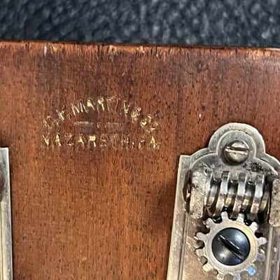 1918 C.F. Martin A-K Flamed KOA Mandolin with case image 17