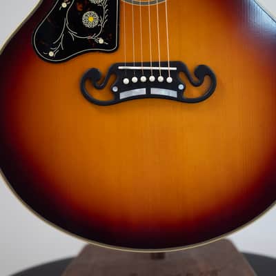2025 Epiphone Inspired by Gibson Custom Pre War SJ-200 Rosewood Left Handed image 14