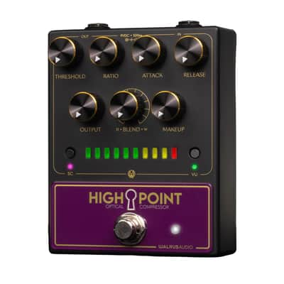Walrus Audio Highpoint Optical Compressor Pedal - Black image 2
