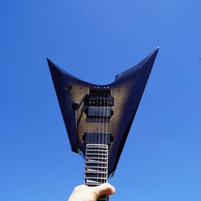 ESP E-II Arrow Nebula Black Burst 6-String Electric Guitar w/ Case image 8