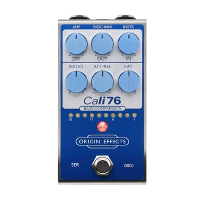 Origin Effects Cali76 Bass Compressor (Blue) image 1