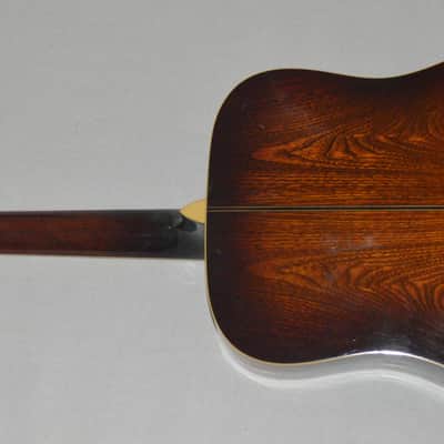 Alvarez Acoustic 5020 Sunburst Made in Japan Low Action 1980 image 9