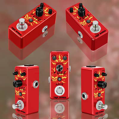 Classic Fuzz Guitar Pedal Vintage Fuzz Mini Guitar Effects Pedal Traditional Fuzz Effect, Plump and Rich Tone,Guitar Effects Pedal True Bypass image 7