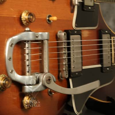 1959 Gibson Double Mandolin EMS-1235 Doubleneck w/factory Bigsby Sunburst image 13