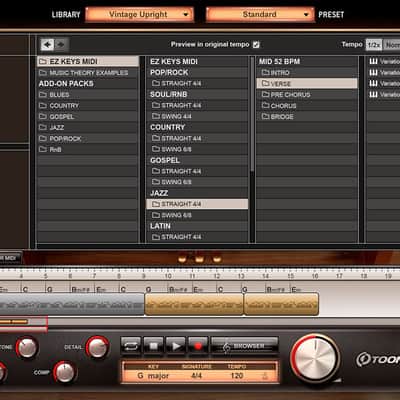 Vintage Upright EKX Toontrack image 5