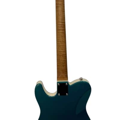 CP Thornton Classic II, 2022, Teal / Cream w/ matching Dual Foils & 5A Flame Maple Neck NEW (Authorized Dealer) image 7