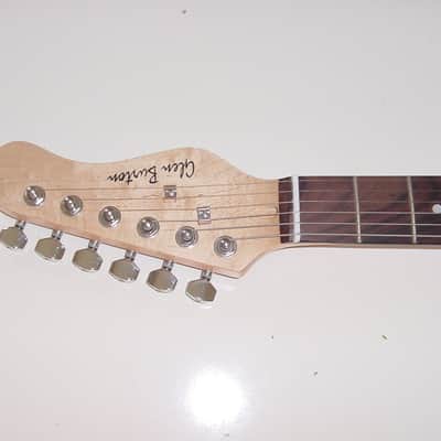 Glen Burton GE39-JG-WR Basswood Offset Body Maple Neck 6-String Electric Guitar w/Strap, Cable &Pick image 9